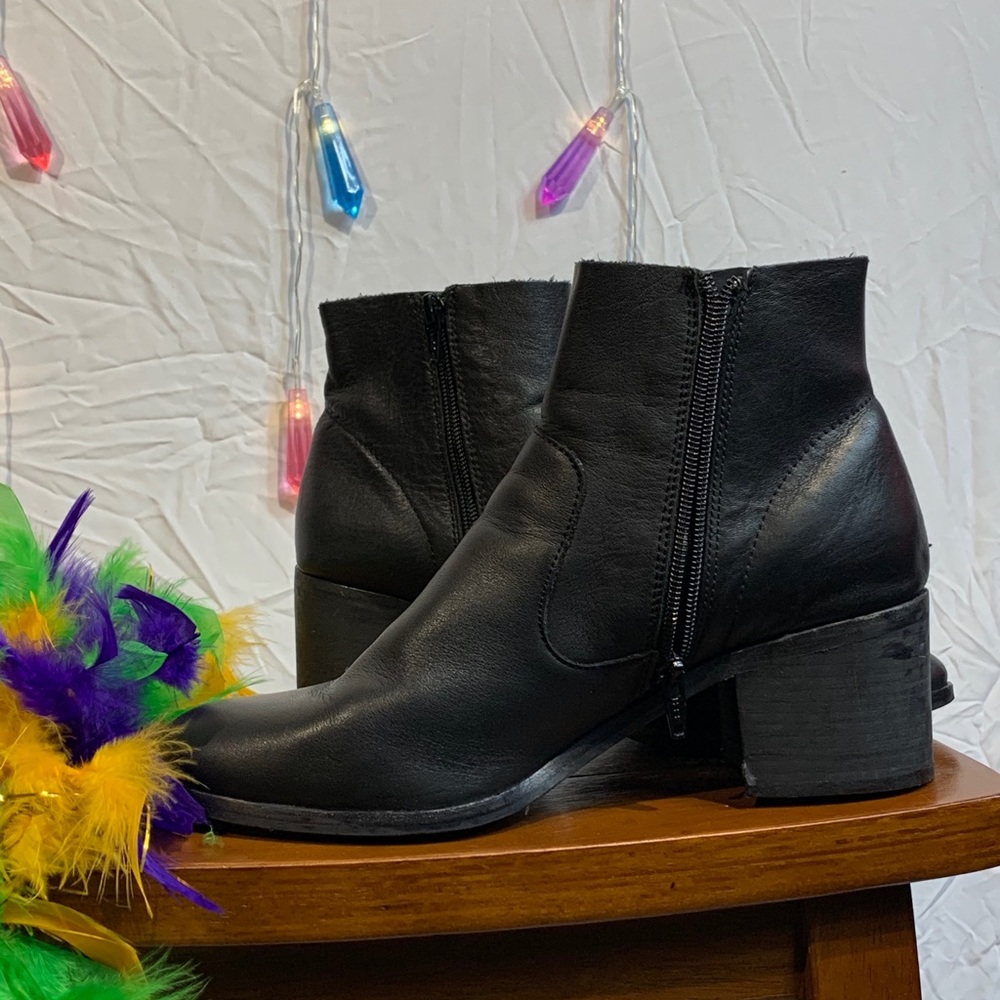 Black booties